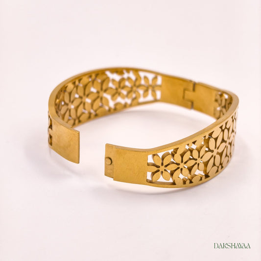 Floral Cutwork Bracelet