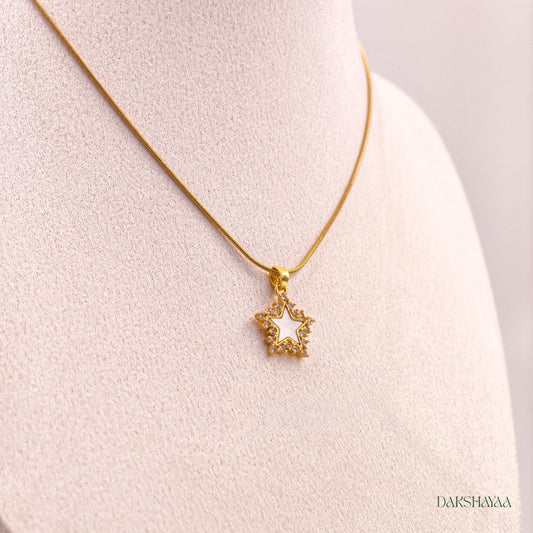 Nova Crystal Star Necklace