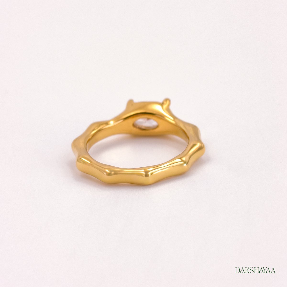 Oval Solitaire Ring