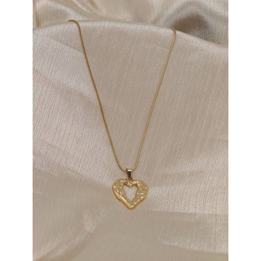 Winged Heart Pendant Necklace