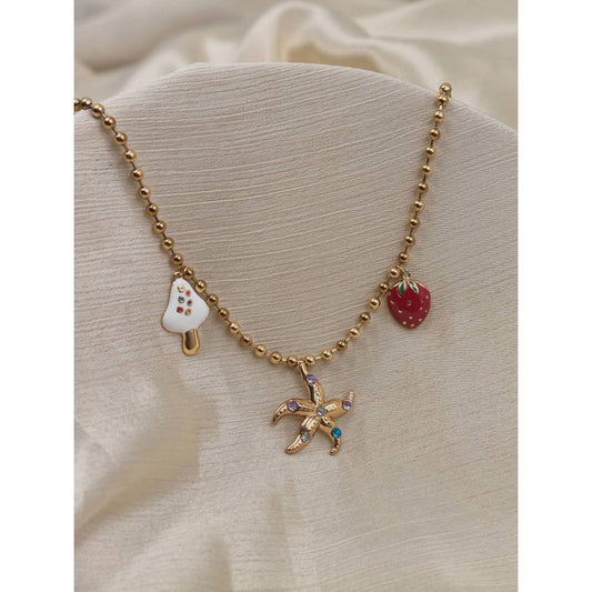 Whimsical Dessert Necklace