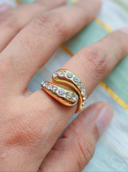 Wrap Dome Adjustable Ring