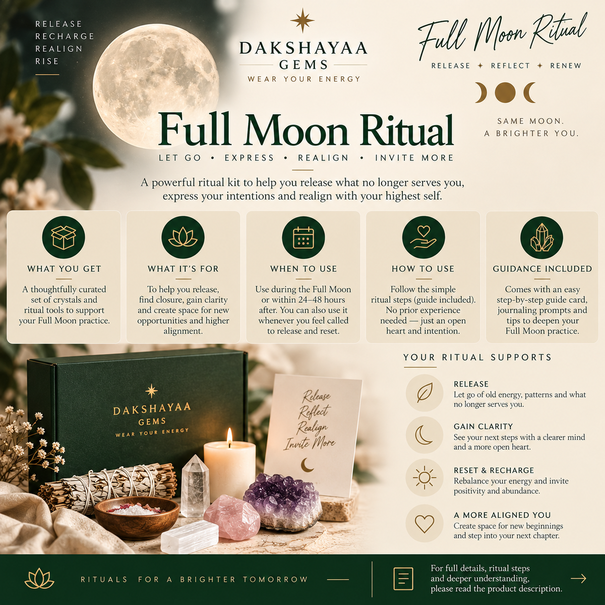 26.10.26 - Full Moon Ritual - 8:00 to 9:00 PM IST