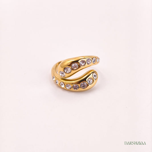 Wrap Dome Adjustable Ring