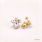 Sapphire Bloom Earrings