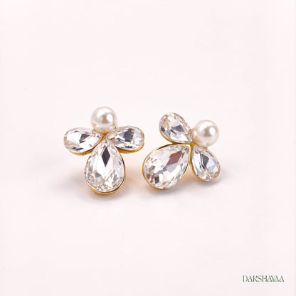 Sapphire Bloom Earrings