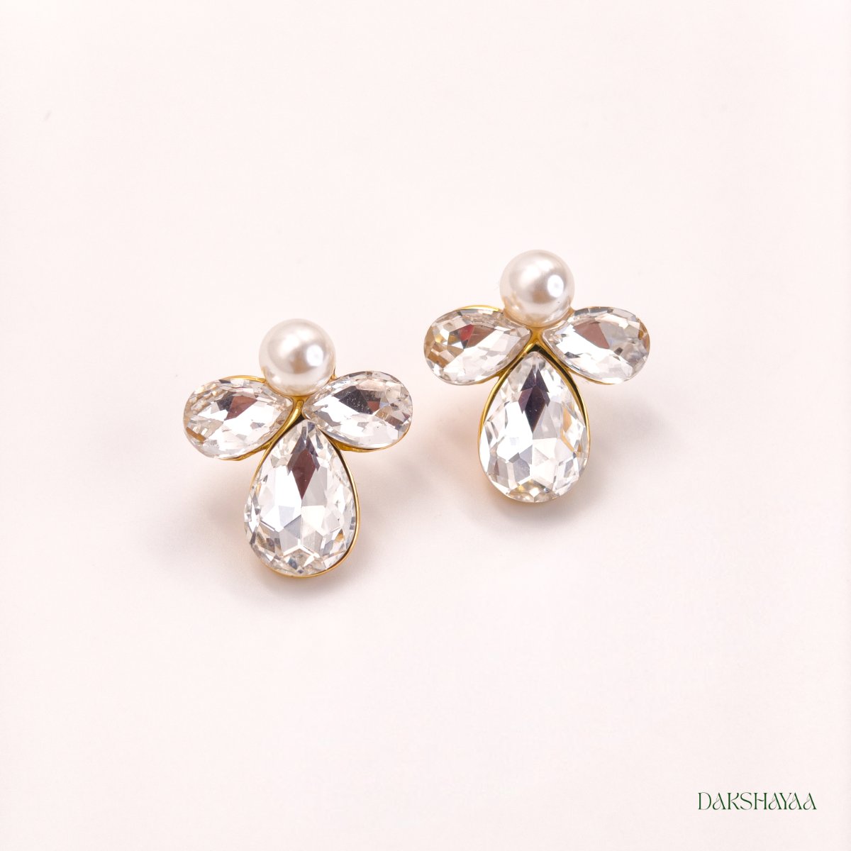 Sapphire Bloom Earrings