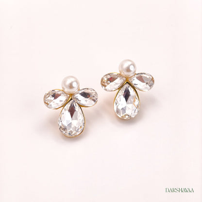 Sapphire Bloom Earrings