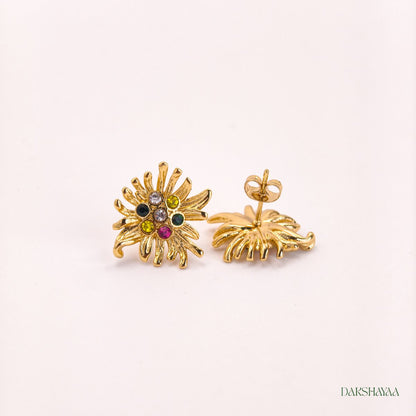 Aurora Bloom Stud Earrings