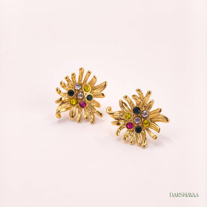 Aurora Bloom Stud Earrings