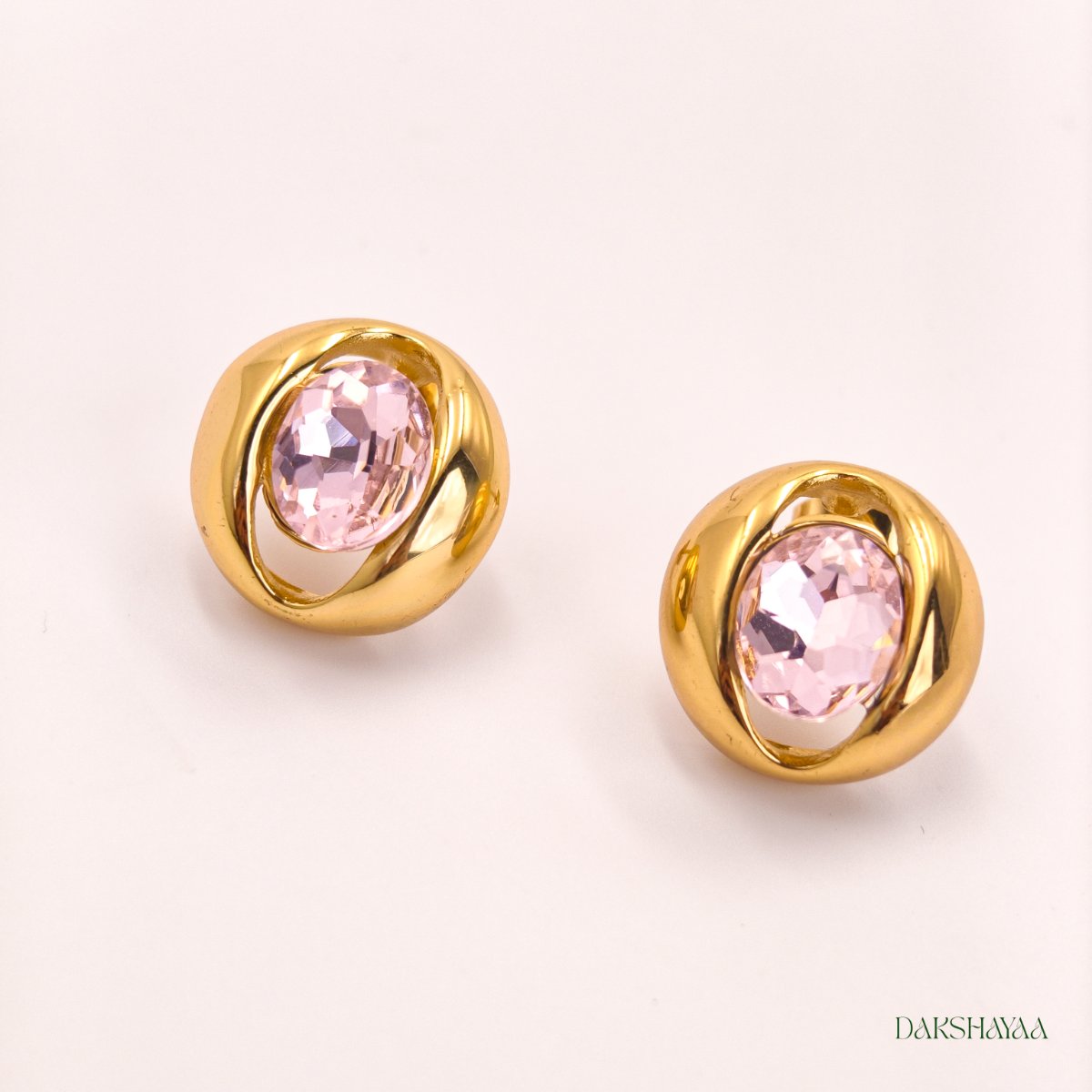 Aurora Crystal Stud Earrings