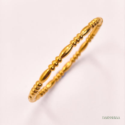 Beaded Tube Stack Bracelet