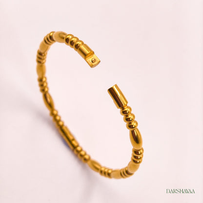 Beaded Tube Stack Bracelet