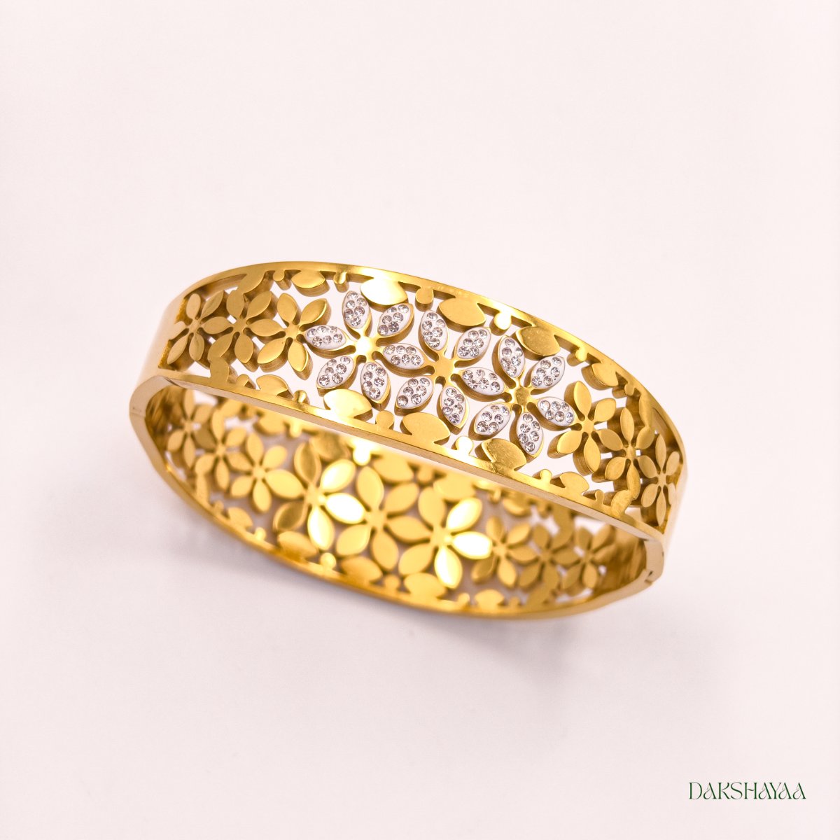 Floral Cutwork Bracelet