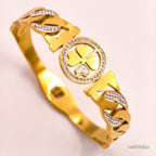 Clover Motif CZ Bracelet