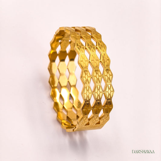 Golden Lattice Bracelet