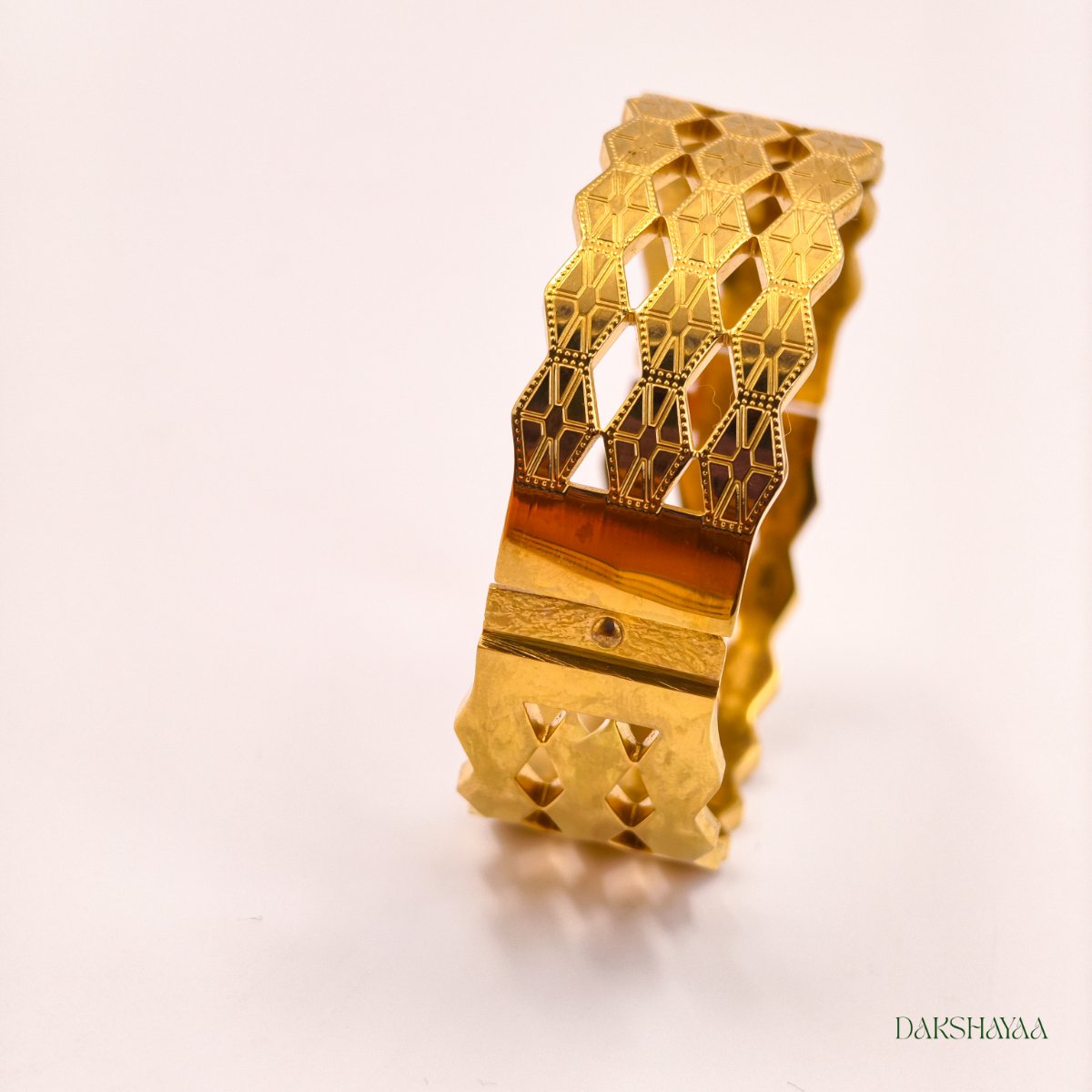 Golden Lattice Bracelet