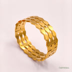 Golden Lattice Bracelet