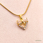 Seraphine Crystal Heart Necklace