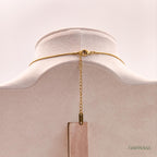 Golden Swan Pendant Necklace
