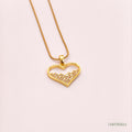 Celeste Heart Crystal Necklace