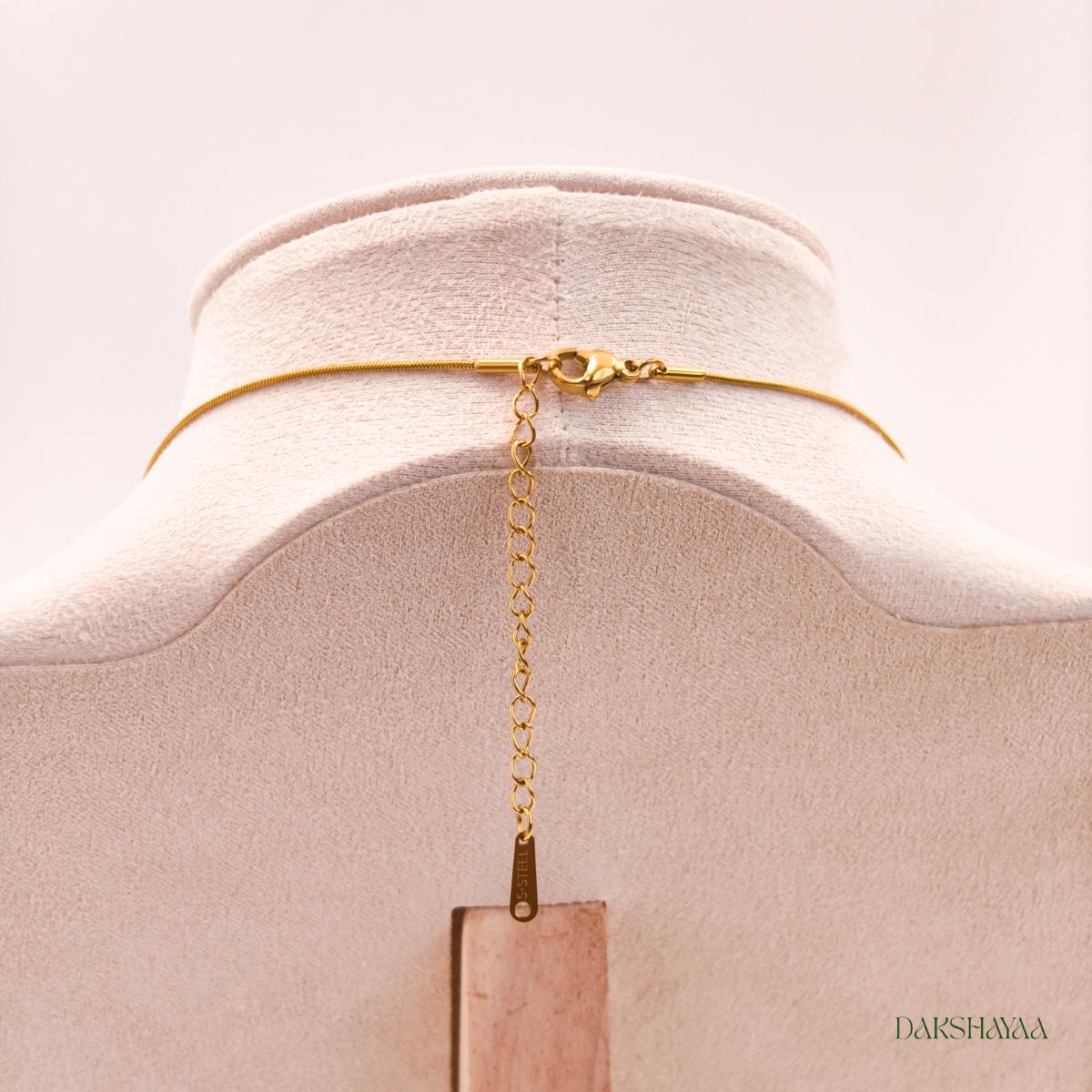 Celeste Heart Crystal Necklace