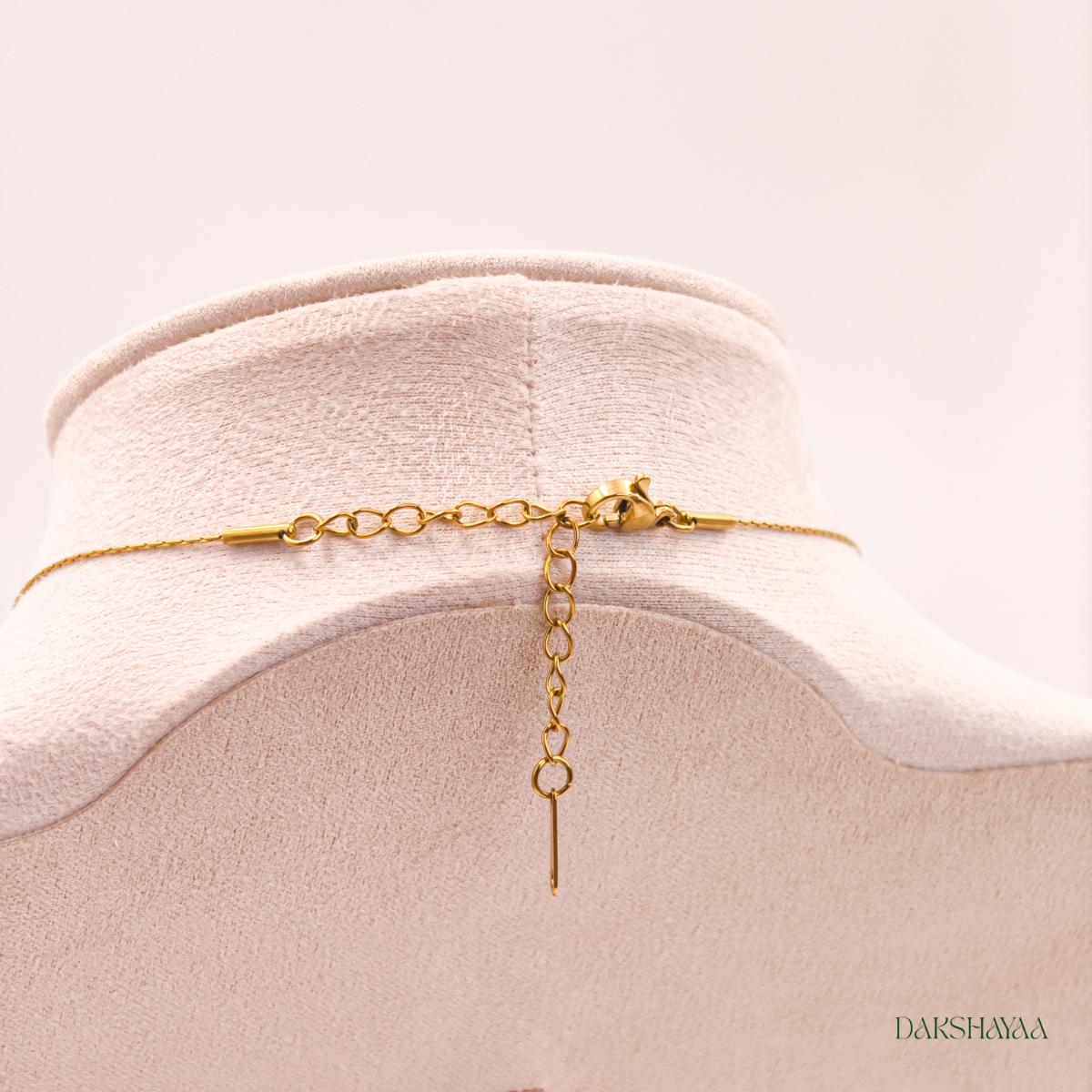 Solitaire Drop Necklace