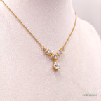 Crystal Cascade Necklace