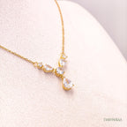 Crystal Cascade Necklace