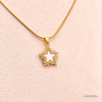 Nova Crystal Star Necklace