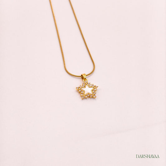 Nova Crystal Star Necklace