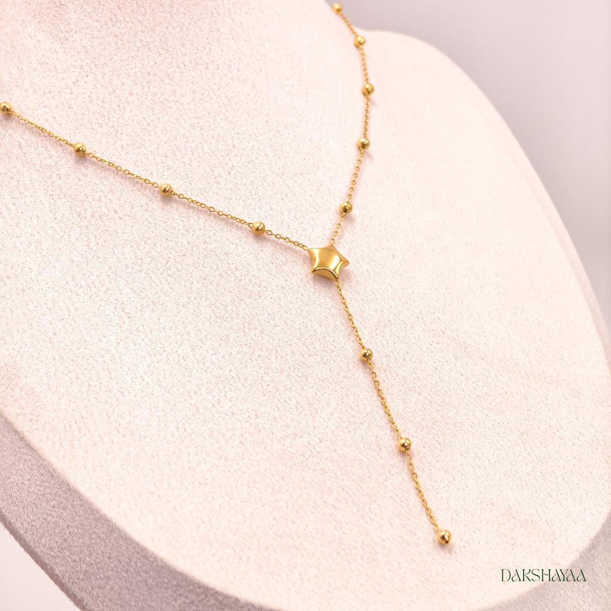 Celeste Drape Necklace