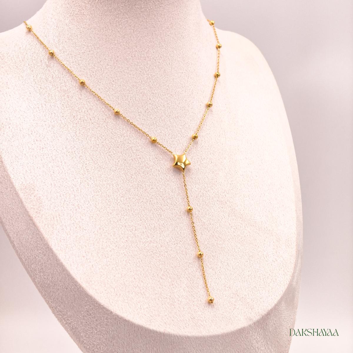 Celeste Drape Necklace
