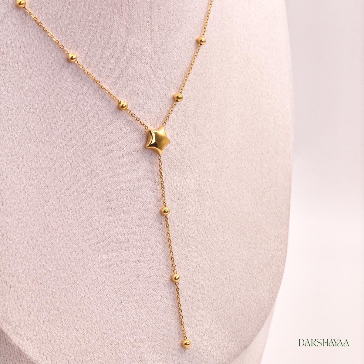 Celeste Drape Necklace