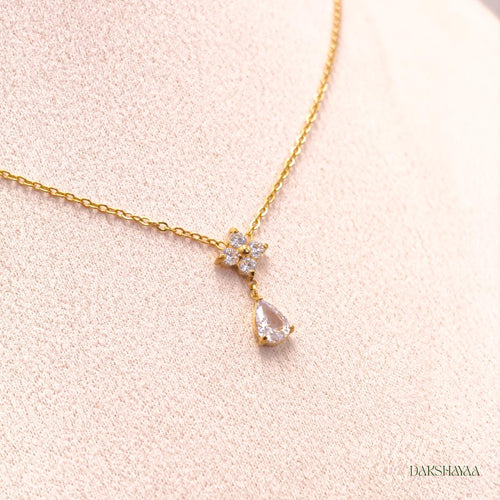 Bloom & Drop Necklace