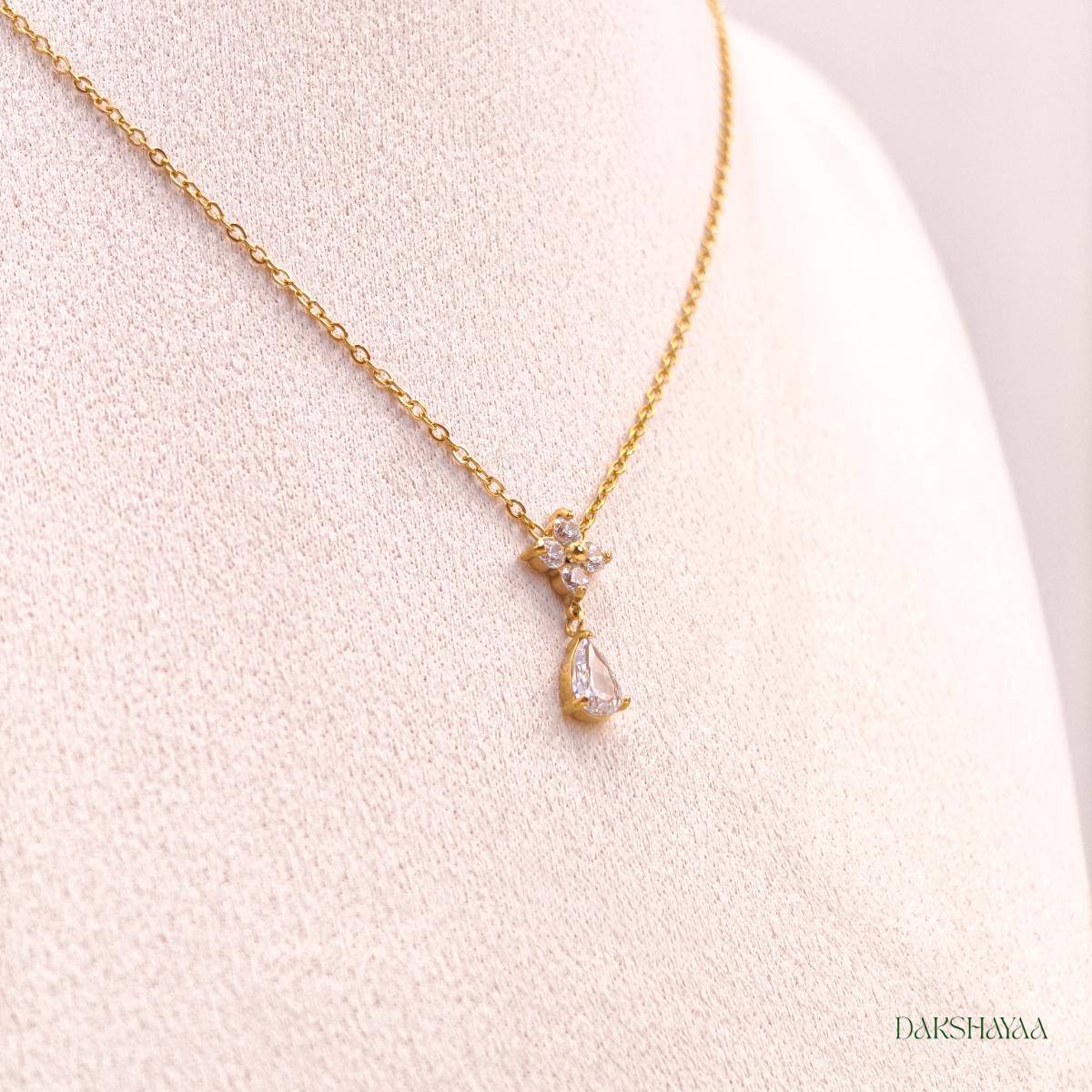 Bloom & Drop Necklace