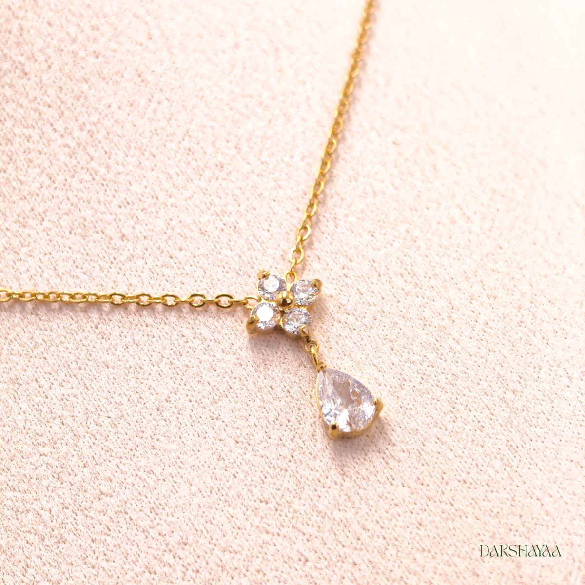 Bloom & Drop Necklace