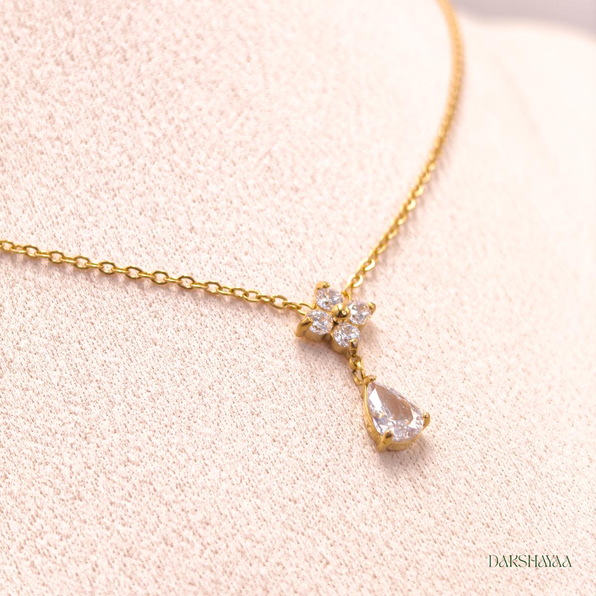 Bloom & Drop Necklace