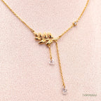 Dewdrop Vine Necklace