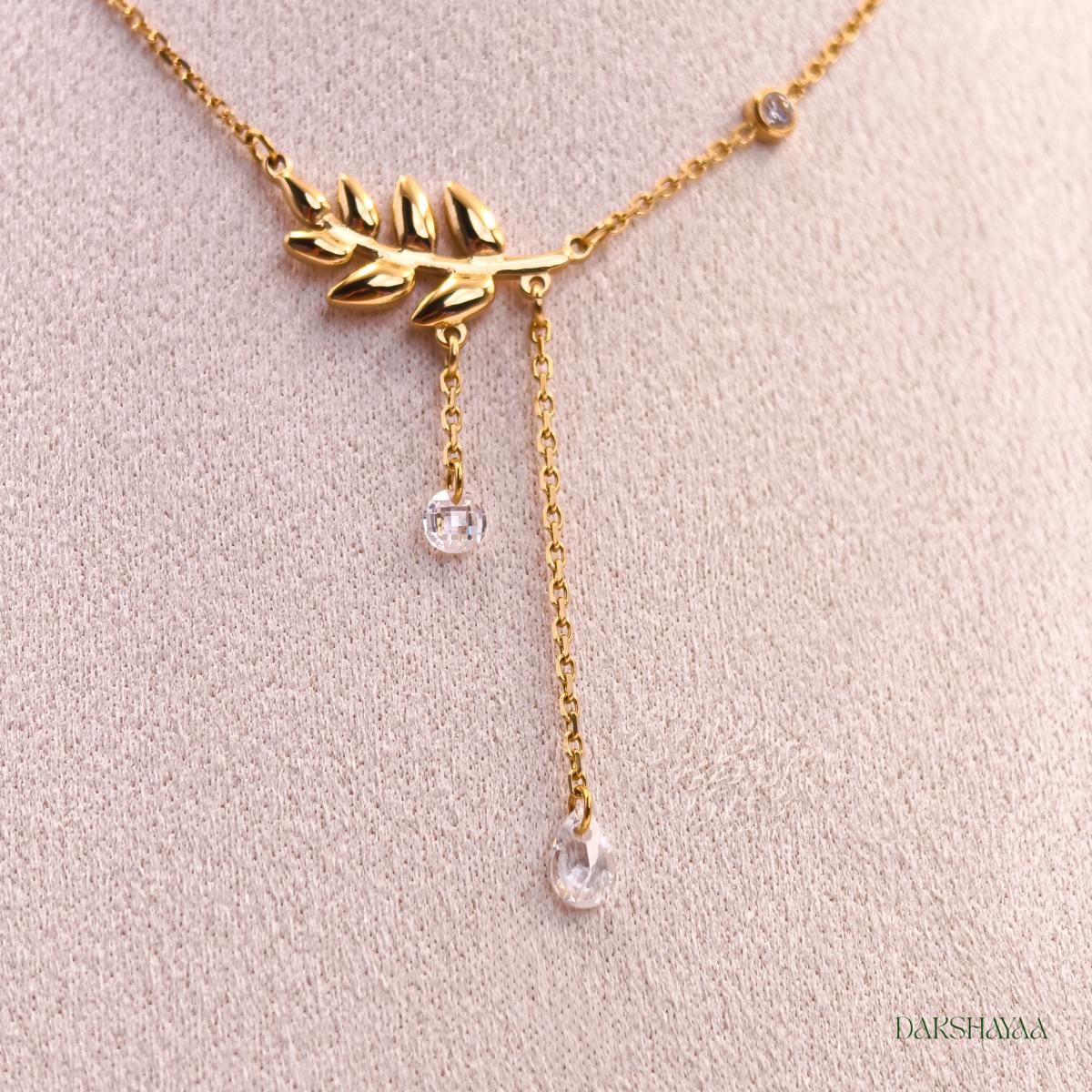 Dewdrop Vine Necklace