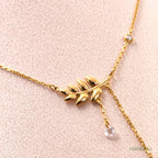 Dewdrop Vine Necklace