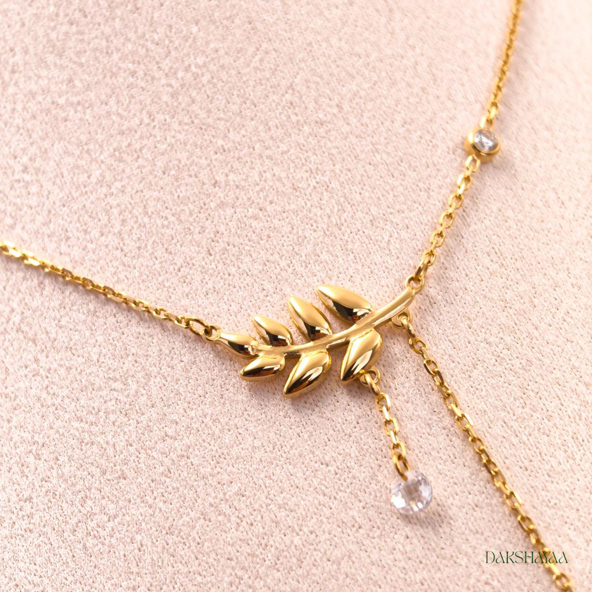 Dewdrop Vine Necklace