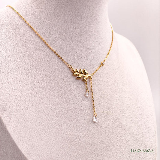 Dewdrop Vine Necklace