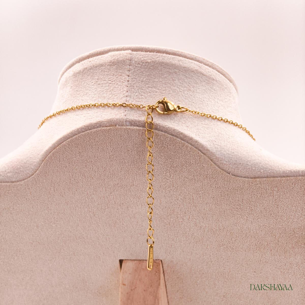 Bold Abstract Sun Pendant Necklace