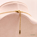 Marquise Fan Pendant Necklace