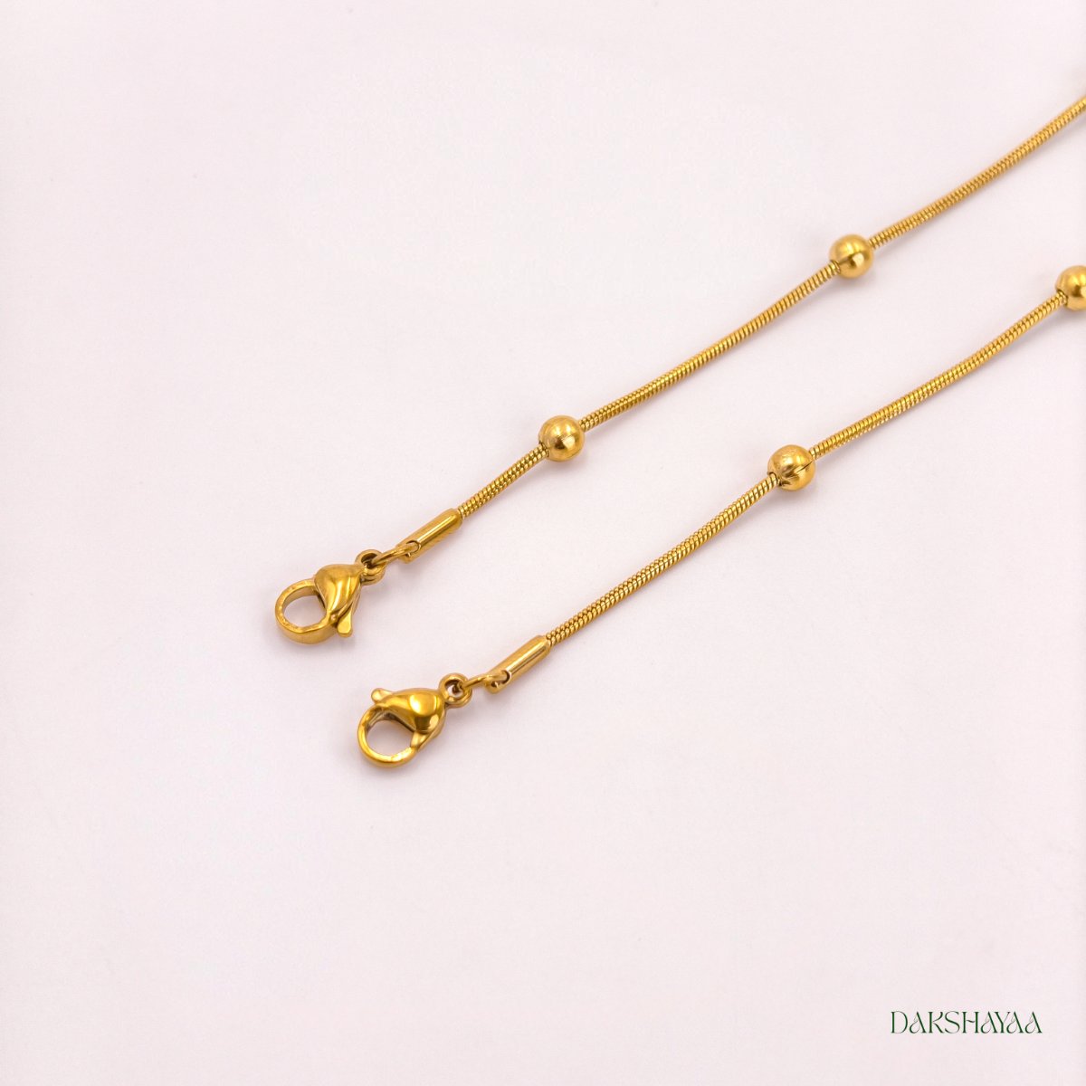 Sunlit Beads Anklets