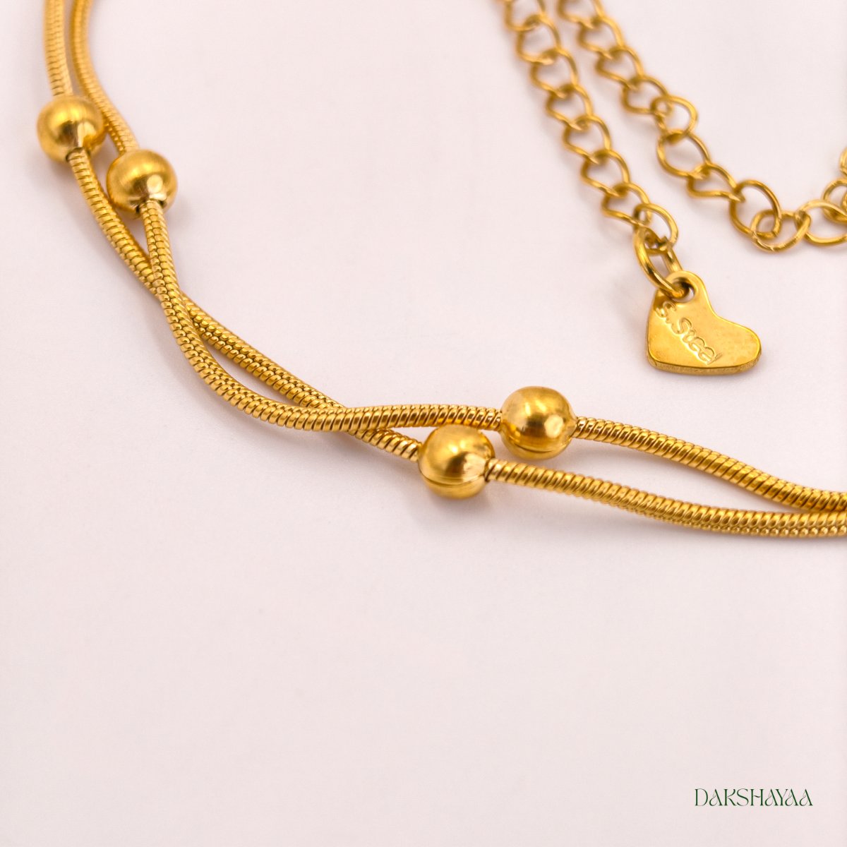 Sunlit Beads Anklets