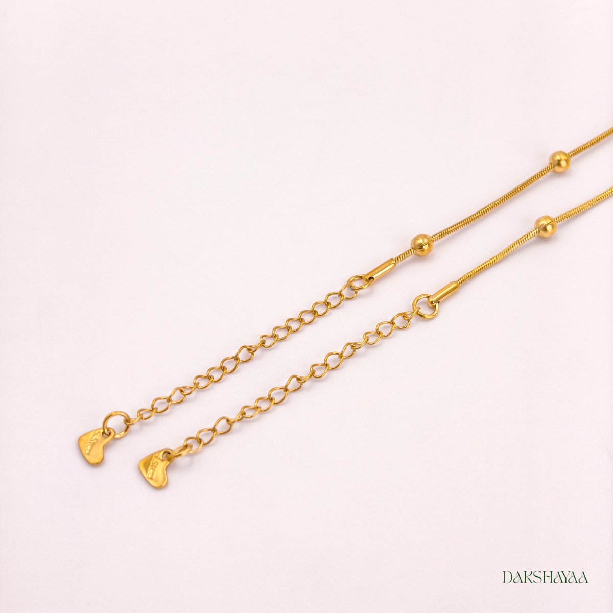 Sunlit Beads Anklets