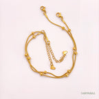 Sunlit Beads Anklets