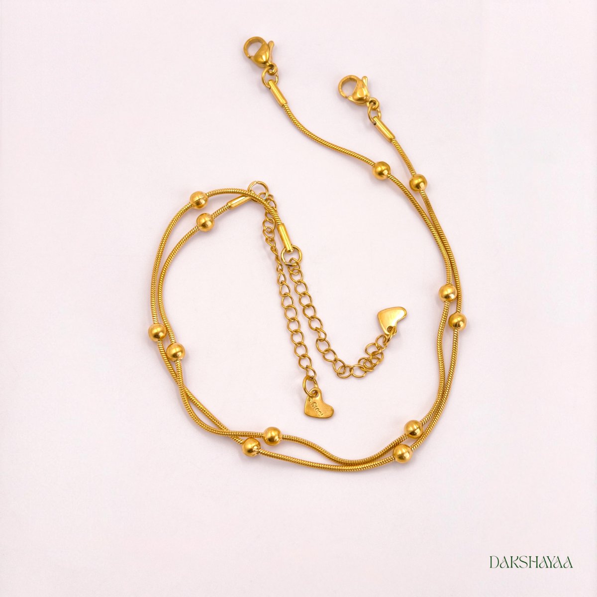 Sunlit Beads Anklets